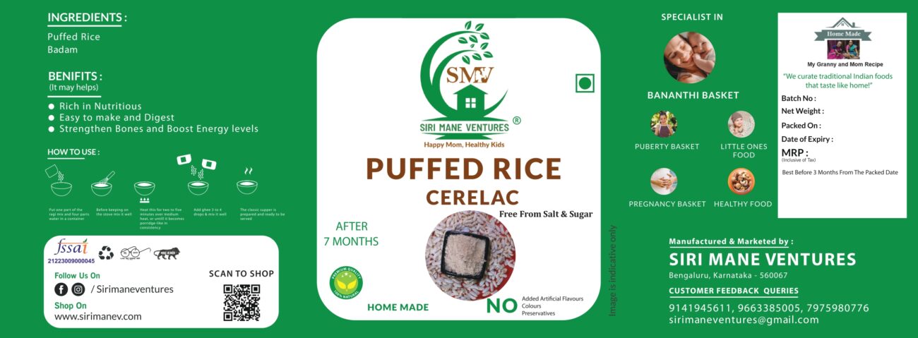 Puffed Rice Cerelac