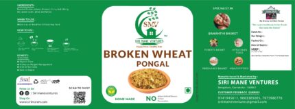 Broken Wheat Pongal